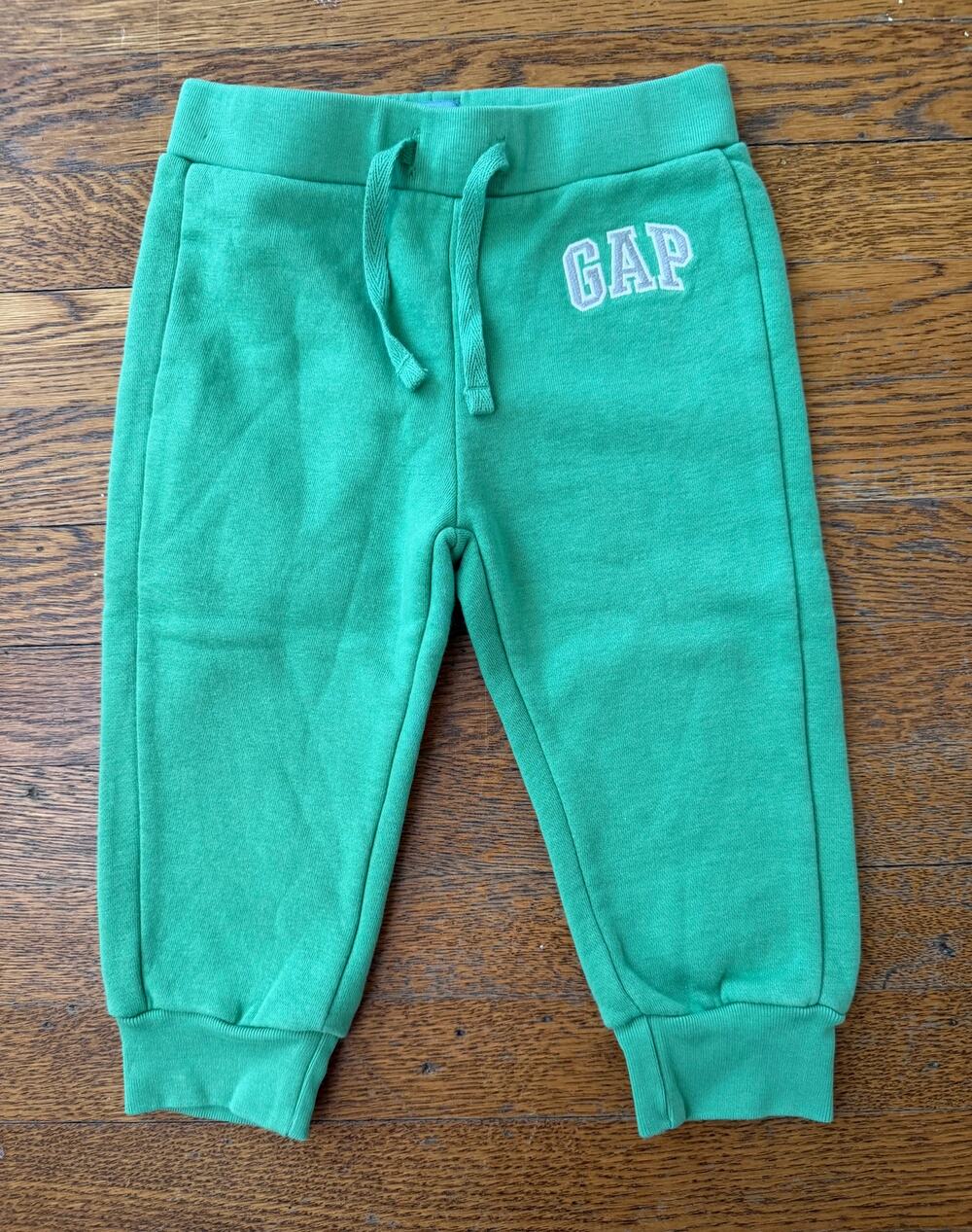 Gap Factory Boys' Green Joggers Size 18-24 Months